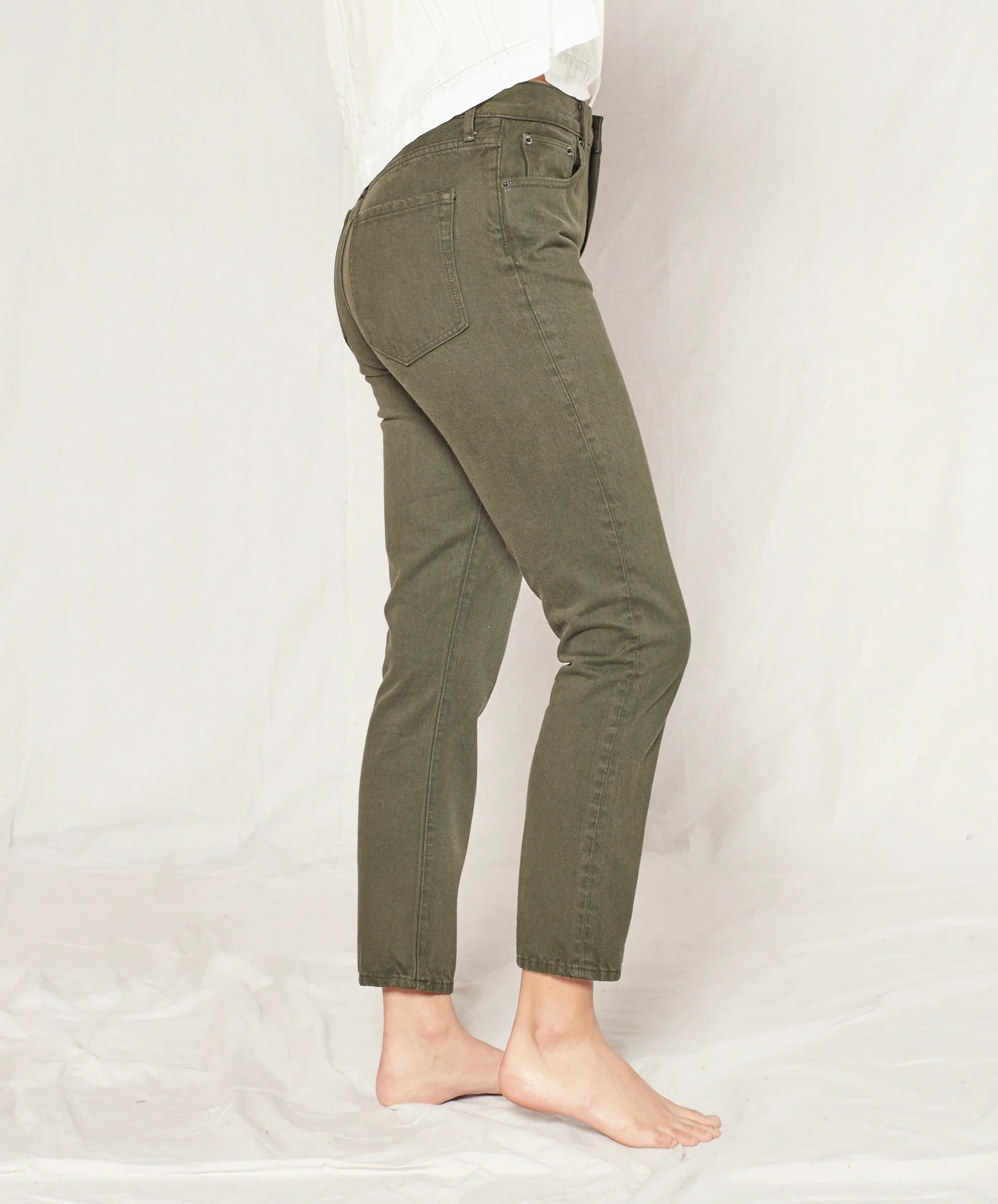 Dune High Rise Slim Fit Jeans - Outerworn - Image 5