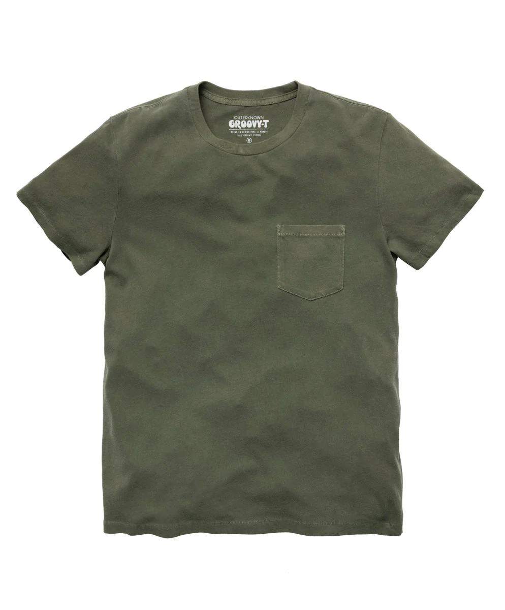 Groovy Pocket Tee - SALE - Outerworn - Image 8